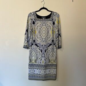 Sandra Darren Patterned Dress